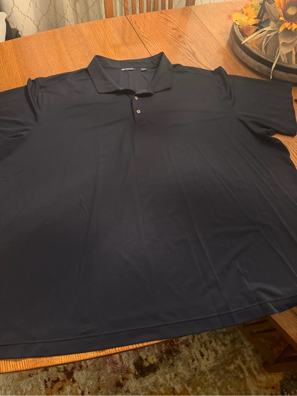 Men's Navy Polo Shirt - BIG AND TALL Cutter and Buck